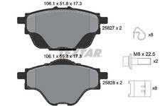 2582701 Rear Brake Pad Set