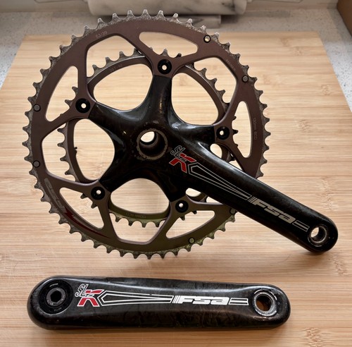 Fsa slk carbon crankset - crankset, /