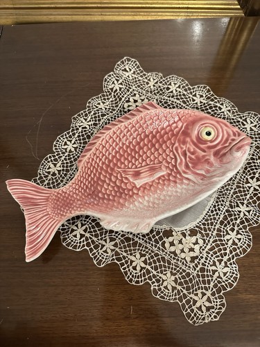Vintage bordallo pinheiro pink - vintage,