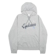 NIKE Mens Grey Hooded Pullover