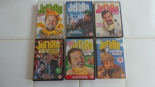 Jethro comedy dvd s - jethro, dvd's