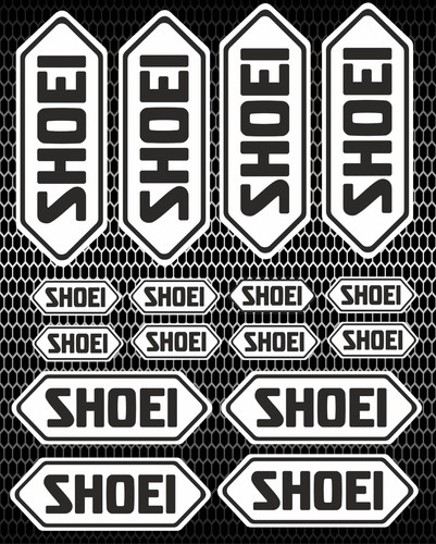 Shoei helmet sponsor - helmet, logo