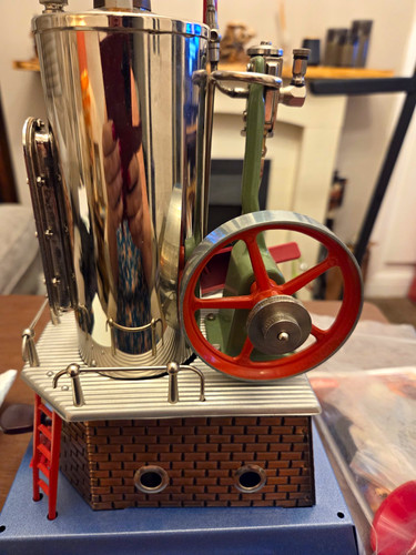 Wilesco steam engine - steam,