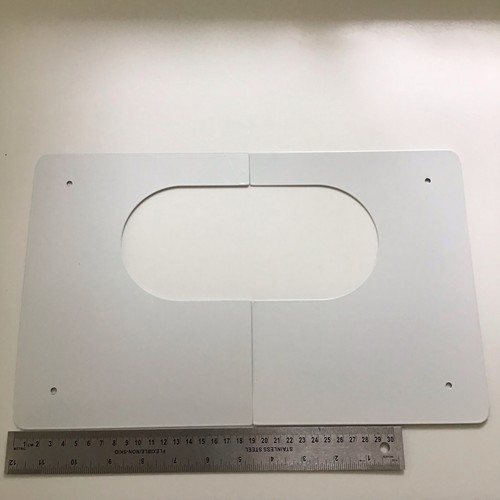 Boiler flue cover plate - boiler, blank