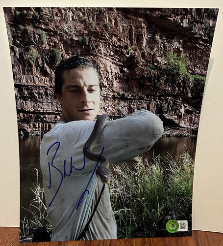 Bear grylls signed man - signed,