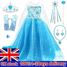 UK Kids Girls Princess Elsa