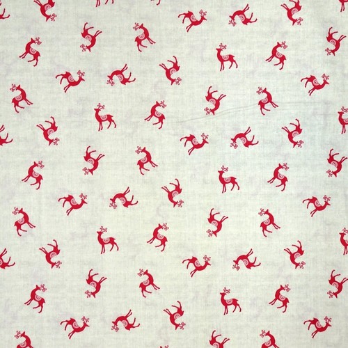 Christmas fabric scandi - -,