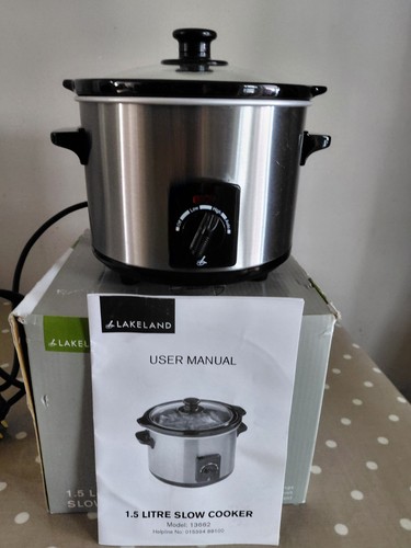 Lakeland litre slow cooker - slow,