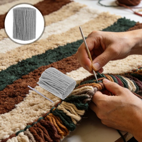 Rolls crochet carpet - rolls, yarn