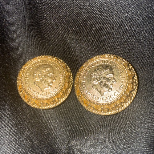 Vintage paolo gucci coin - paolo, gold