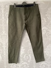M&S Mid Green Chino Jeans