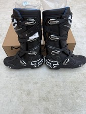 Fox Racing Motion Motocross MX boots Black Size EU48 (INC VAT)