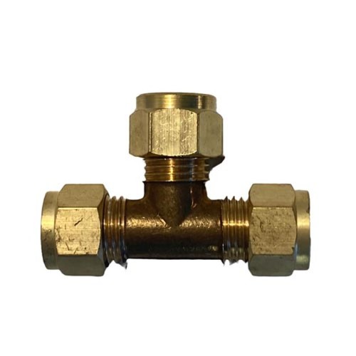 Equal tee gas copper - 5/16",