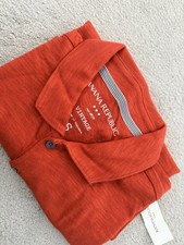 Banana Republic Vintage Small Size Polo Shirt For Men’s In Orange Red Colour