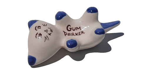 Vtg gum parker ceramic kitty - vtg,