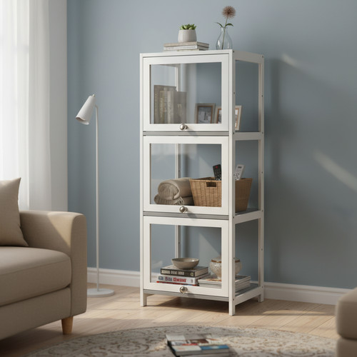 Bamboo display case - display,