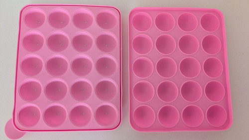 Cake pop mould - mould,, cavities