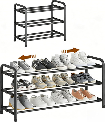 Extendable tier metal shoe - extendable,