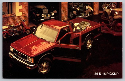 Postcard 15 pickup gmc - postcard:, s-15