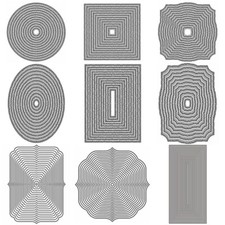 NEW Border Frame Metal Cutting Dies Stencils Scrapbooking Paper Cardmaking Craft