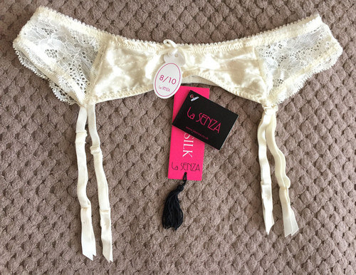 Senza lace ivory silk - lace,