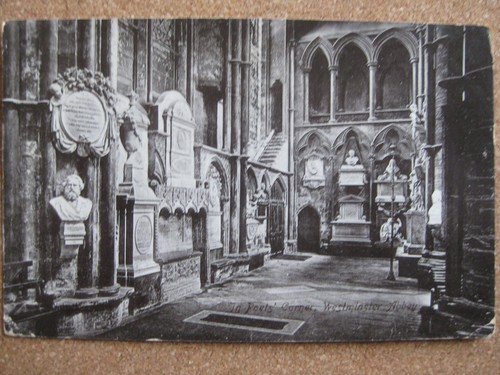 Poets corner westminster - poets,