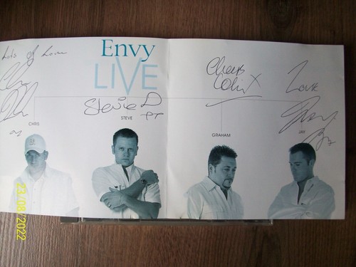 Envy live signed - envy,