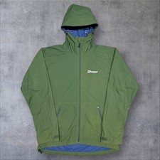 Mens Berghaus Hydroshell Lightweight Hooded Waterproof Jacket (Size L) S510