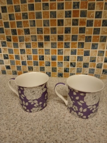 Sainsburys purple floral - sainsburys,