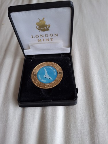 Concorde commemorative coin - commemorative,