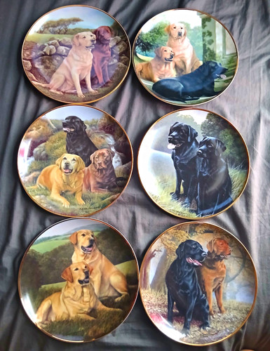 Franklin mint labrador - franklin,