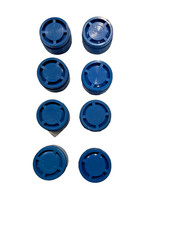 8 x Thermostatic Radiator Valve Decorators Isolation Screw Cap Drayton Pegler