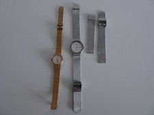 LADIES WATCHES, SKAGEN & ROTARY. One Gold One Silver. Both Need Batteries.