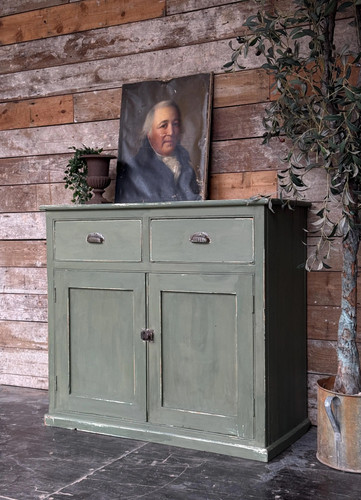 Rustic old pine sideboard