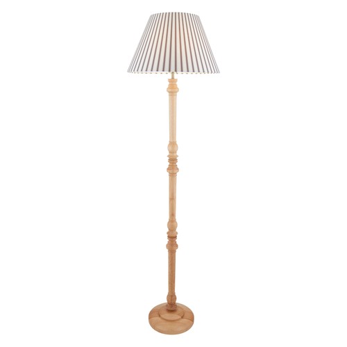 Natural wood 161cm floor lamp - floor,