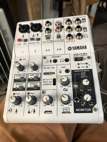 Yamaha ag06 channel mixing - yamaha, 6