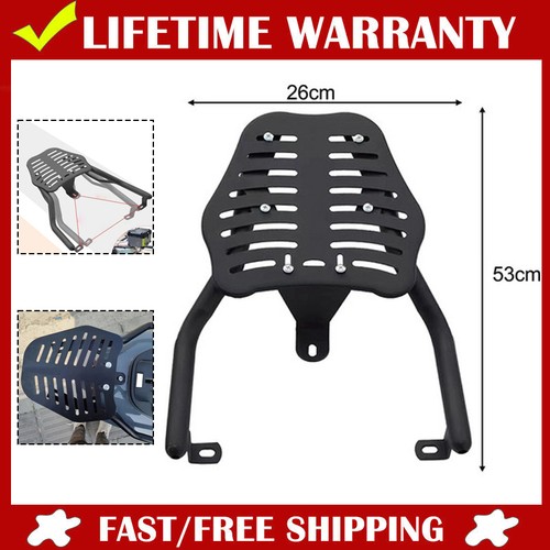 Motorcycle rear rack luggage - rack,
