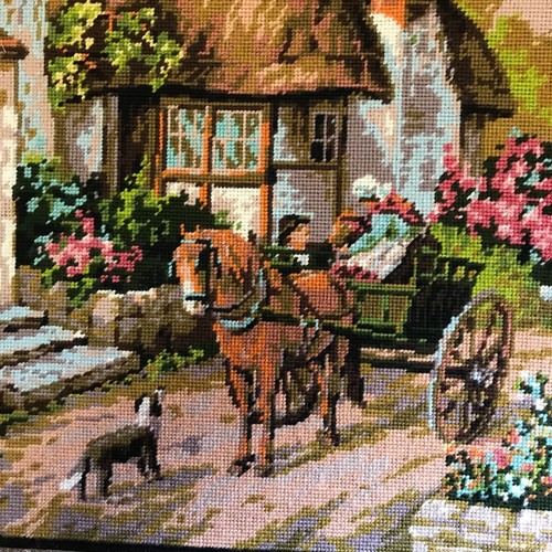 Vintage tapestry picture - picture,