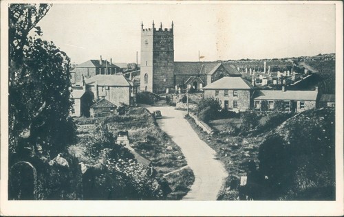 Zennor church;
