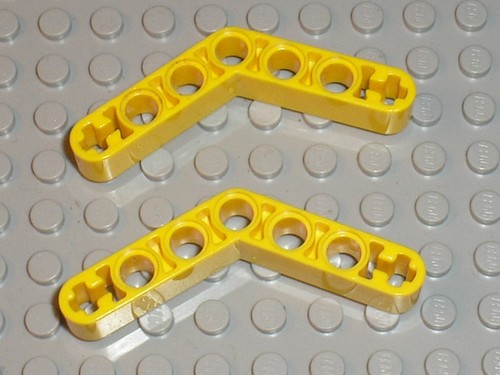Lego technic yellow liftarm - lego,