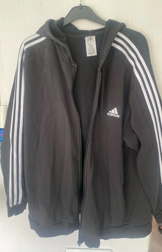 Adidas men black full - men's, zip