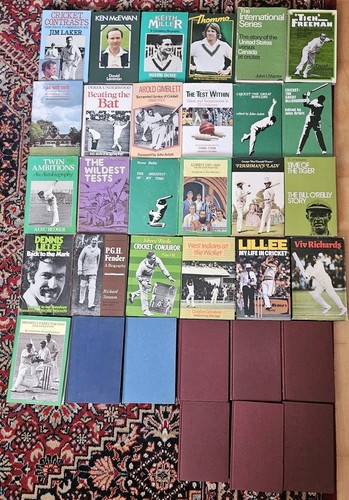 Vintage hardback cricket - 33,