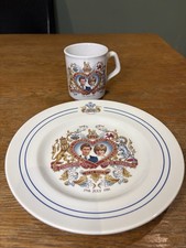 Charles and Diana 1981 Plate And Mug