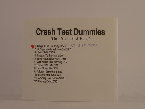 Crash test dummies give - dummies,