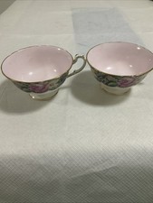 PARAGON 2 Cups By Appointment To Her Majesty The Queen - China Potters