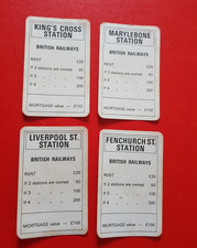 Vintage 1970's Monopoly 4 x