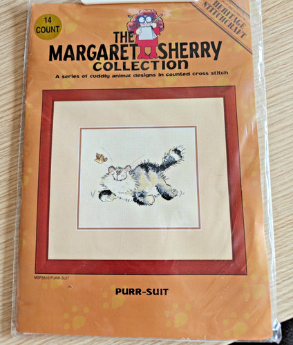 Cat cross stitch - cat,