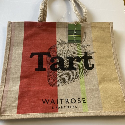 Waitrose strawberry tart tote - tart,