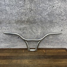 Vintage Haro BMX KNeesaver Handlebars 4-Piece Chrome Old School Freestyle Stamp