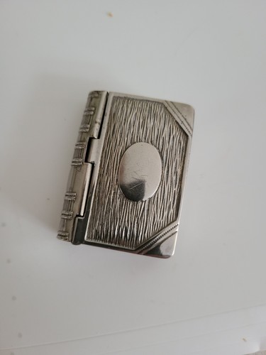 Vintage antique vesta case - vesta,